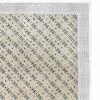 Deco & Linge De Maison Jamini | Tapis Indien Pari Moutarde Et Kaki