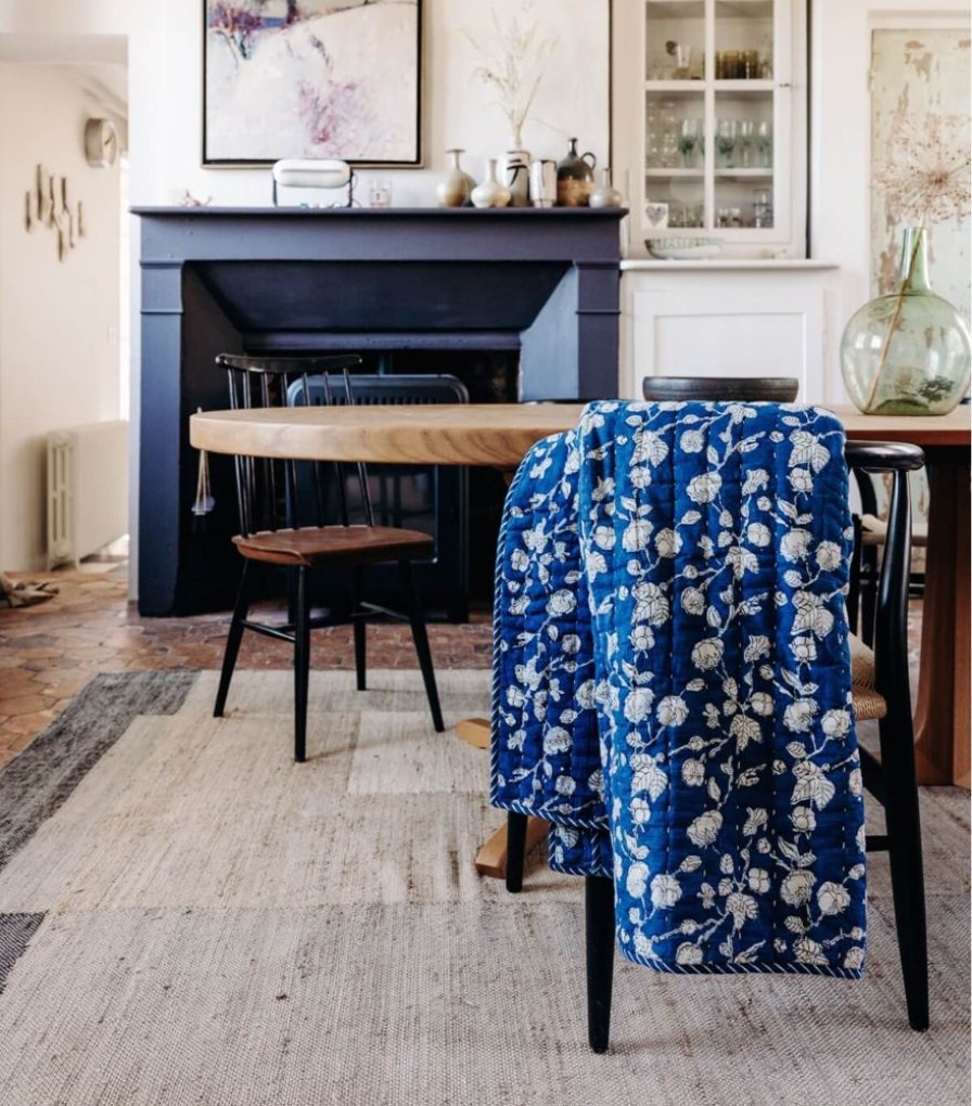 Deco & Linge De Maison Jamini | Edredon Indien Sundar