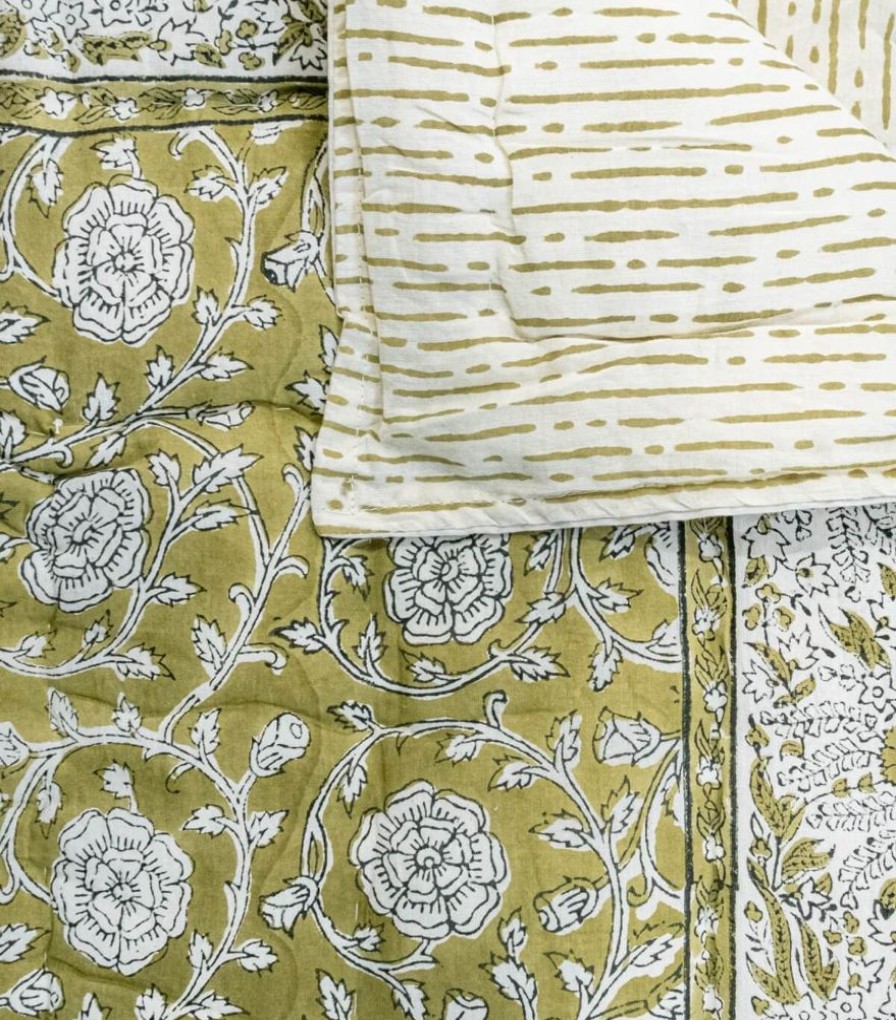 Deco & Linge De Maison Jamini | Edredon Indien Banna