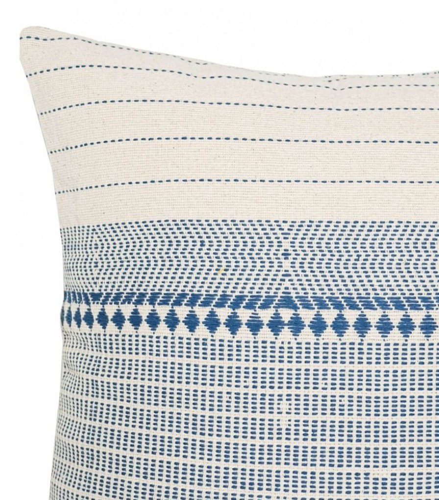 Deco & Linge De Maison Jamini | Housse De Coussin Adom Bleu