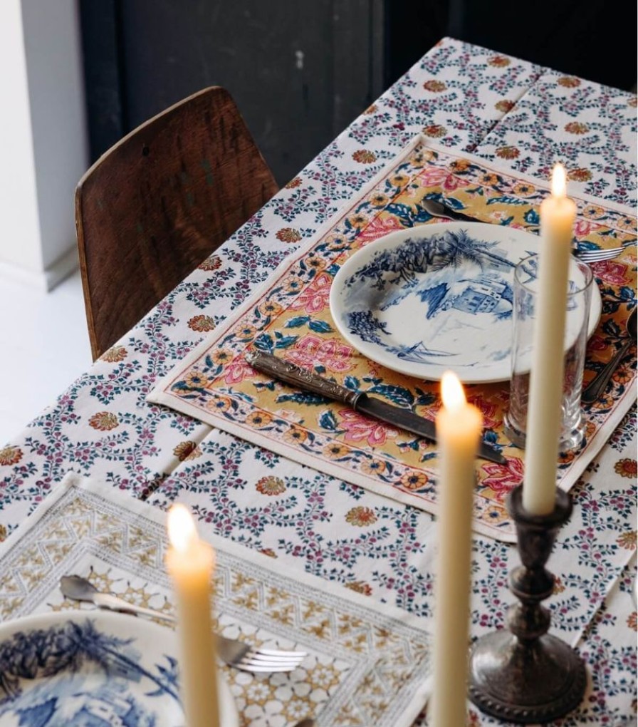 Linge De Table Jamini | Nappe Grand Format Anima