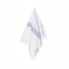 Deco & Linge De Maison Jamini | Serviette Main Jamdani Bleue