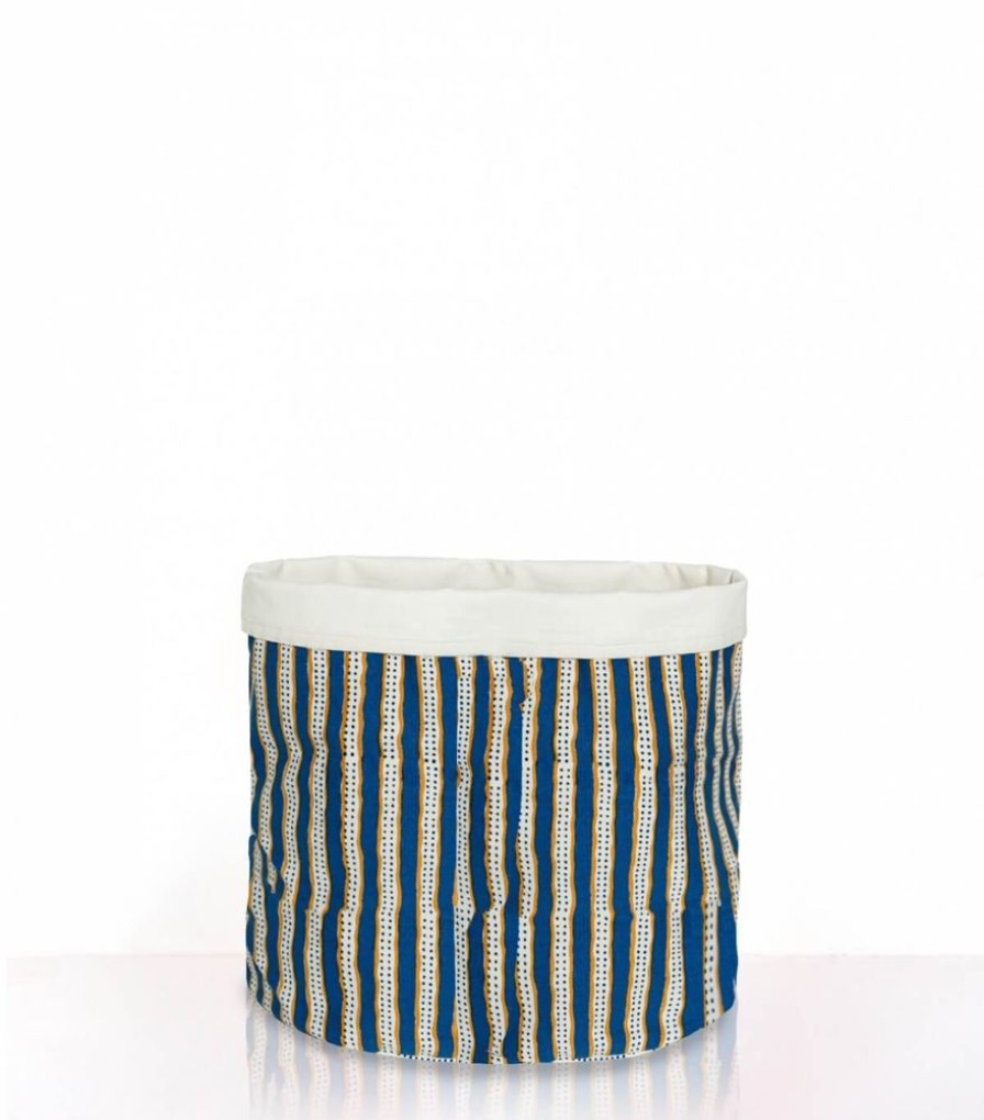 Deco & Linge De Maison Jamini | Cache Pot Stripe Bronze