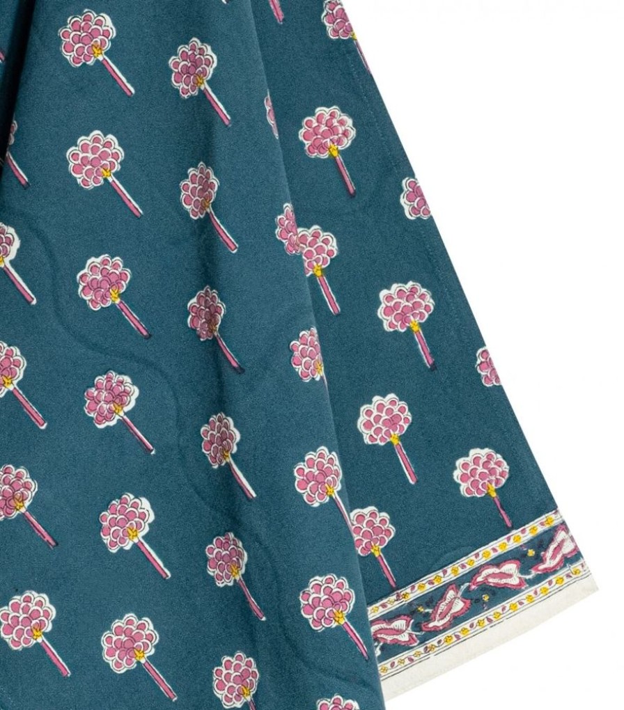Linge De Table Jamini | Torchon De Cuisine Rani Vert Pin