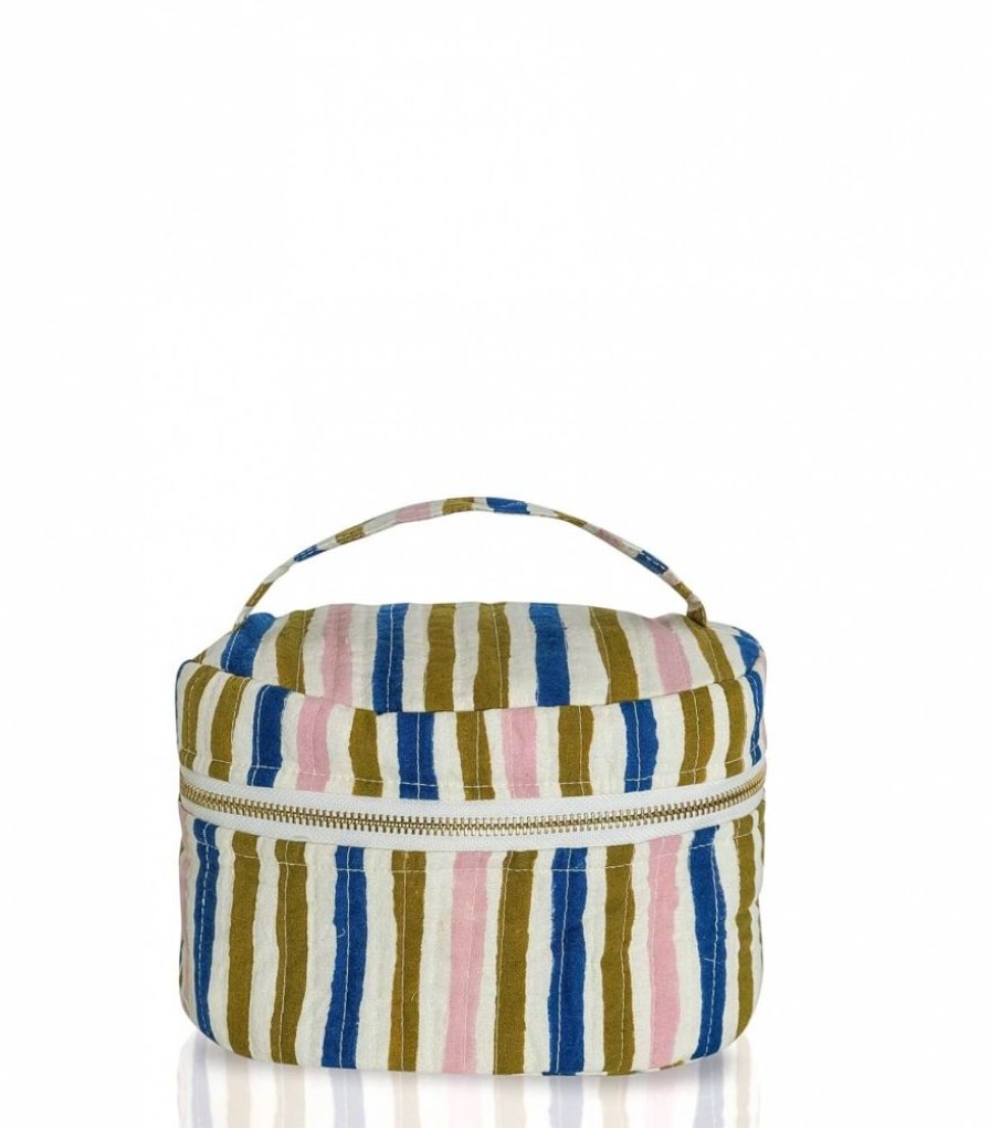 Sacs & Pochettes Jamini | Vanity Multi Stripe Olive