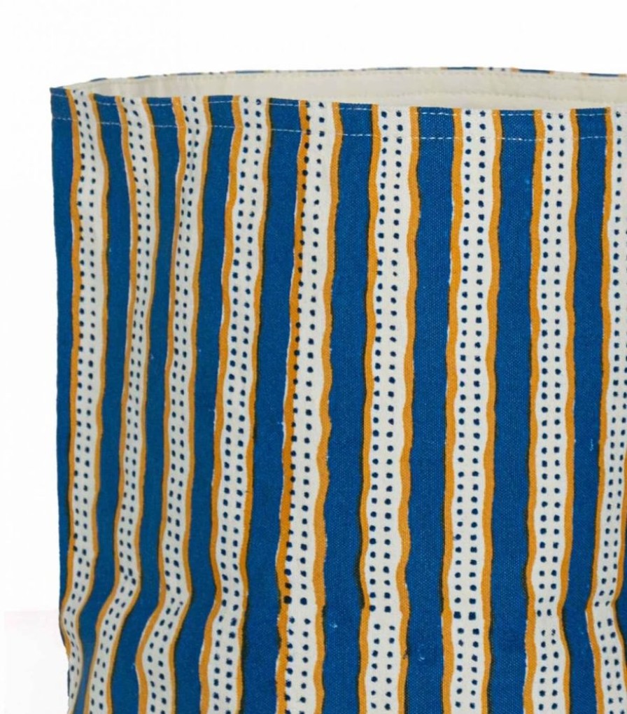 Deco & Linge De Maison Jamini | Cache-Pot Raye Stripe Bronze