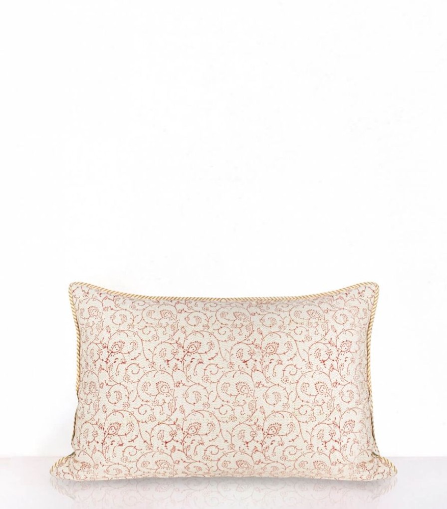 Deco & Linge De Maison Jamini | Housse De Coussin Rectangulaire Jaipur Olive