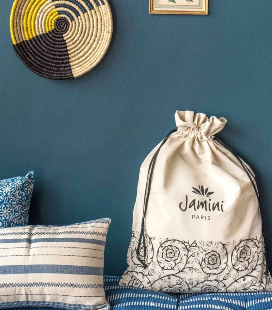 Sacs & Pochettes Jamini | Grand Pochon En Coton Jamini