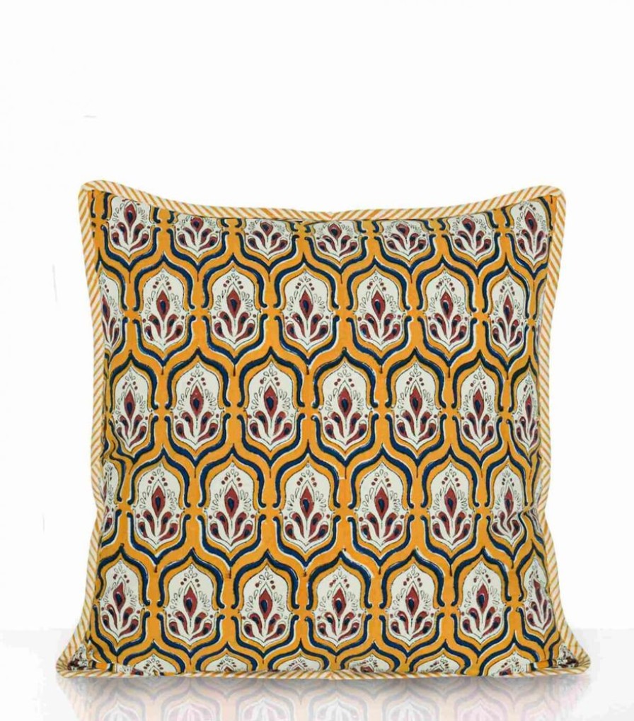 Deco & Linge De Maison Jamini | Taie D'Oreiller Pranjal Bronze