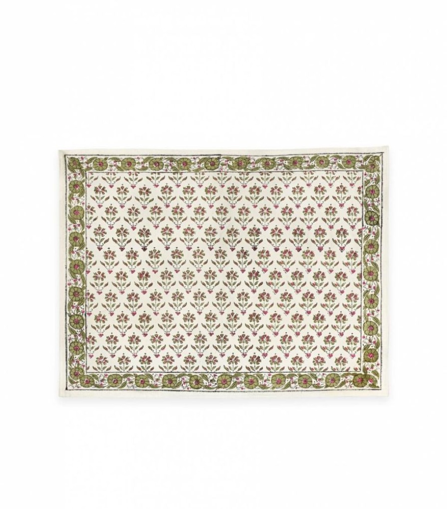 Linge De Table Jamini | Set De Table Palla Olive