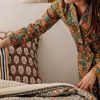 Mode Jamini | Pyjama Indien Rang Vert Kaki