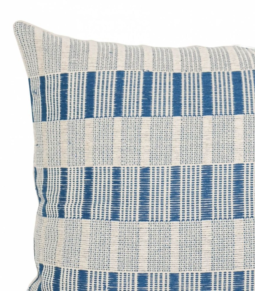 Deco & Linge De Maison Jamini | Housse De Coussin Asom Bleu