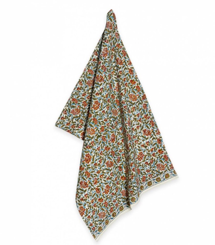 Linge De Table Jamini | Torchon De Cuisine Reema Olive
