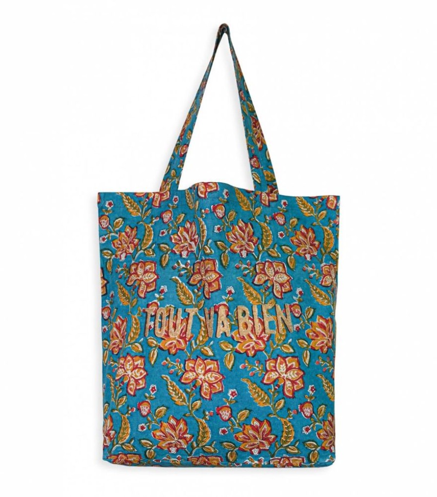 Sacs & Pochettes Jamini | Sac Cabas Marche Tvb Rang Bleu