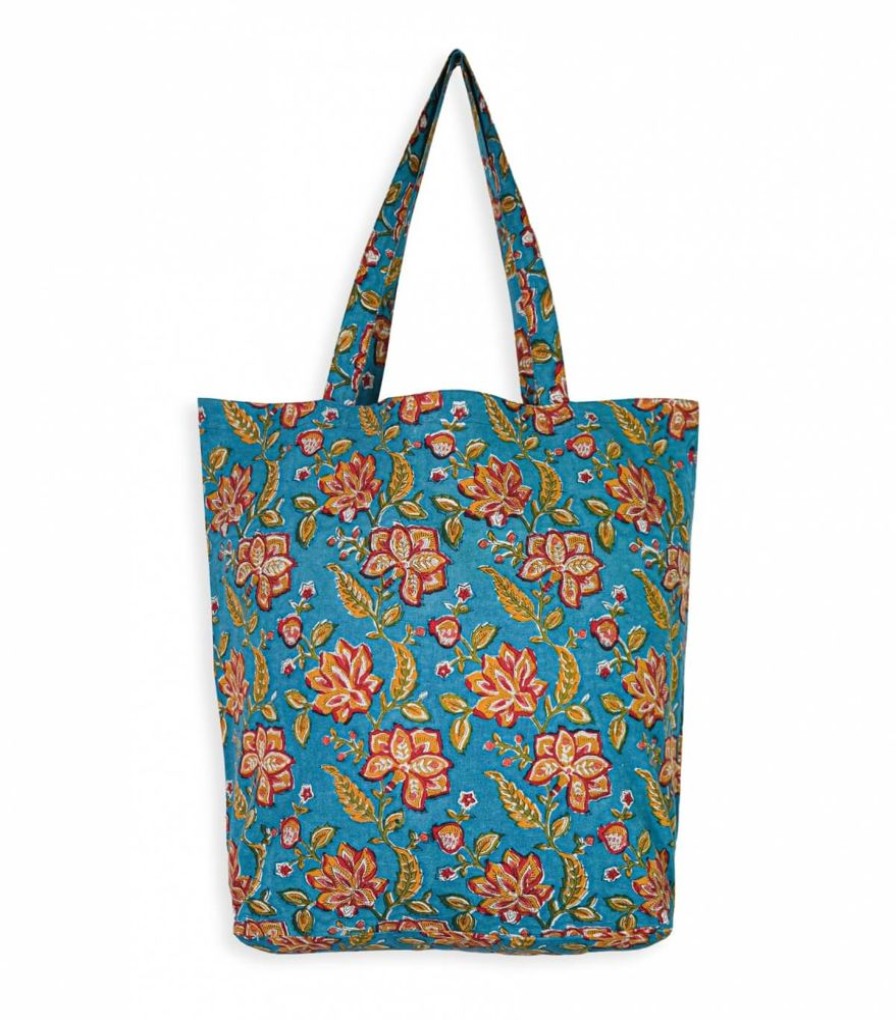 Sacs & Pochettes Jamini | Sac Cabas Marche Tvb Rang Bleu
