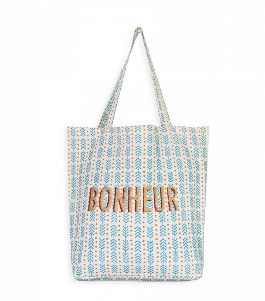 Sacs & Pochettes Jamini | Cabas Coton B Thea Bleu