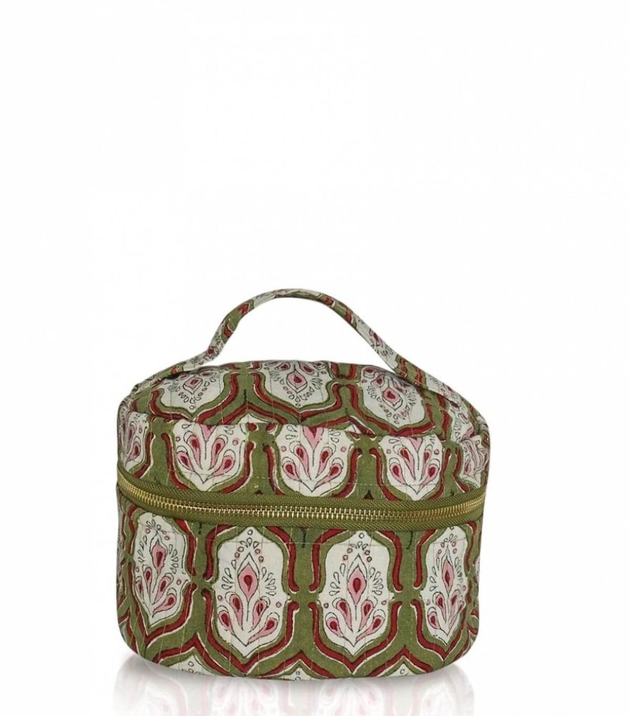 Sacs & Pochettes Jamini | Vanity Pranjal Vert Tilleul