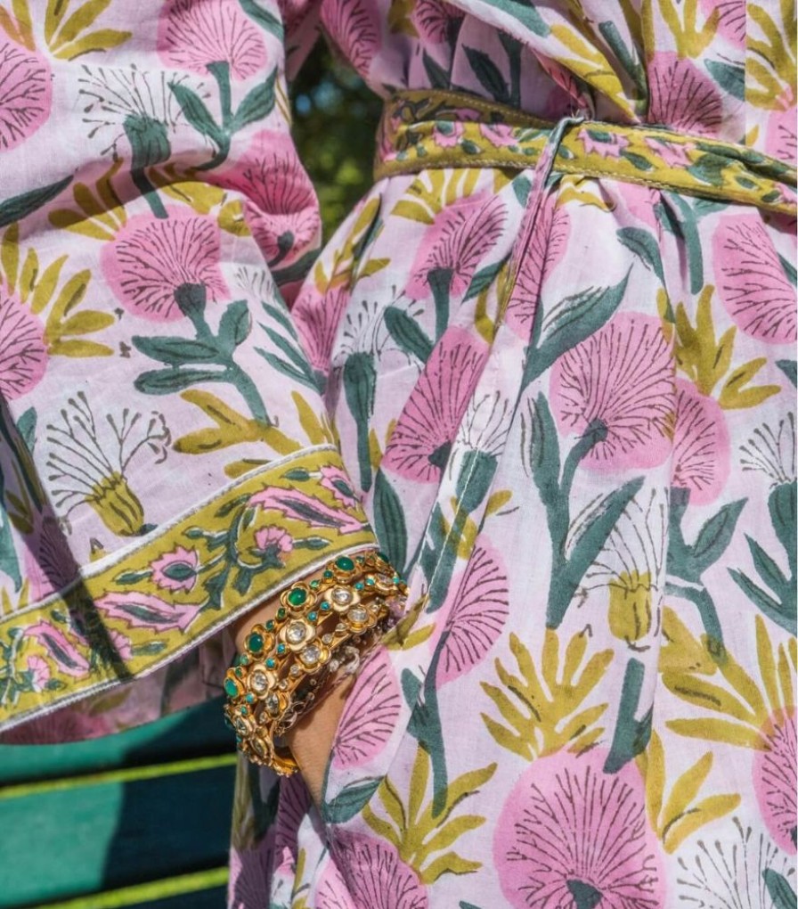 Mode Jamini | Jonc Indien En Onyx Vert