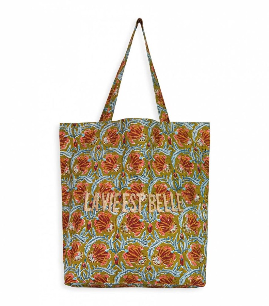 Sacs & Pochettes Jamini | Tote Bag Lvb Jaipur Olive