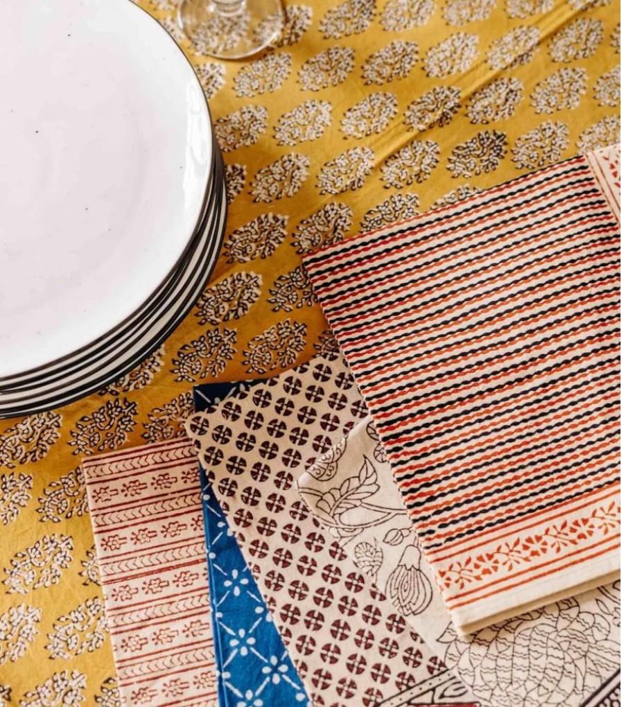 Linge De Table Jamini | Serviette De Table Goa