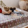 Linge De Table Jamini | Serviette De Table Pranjal Vert Tilleul