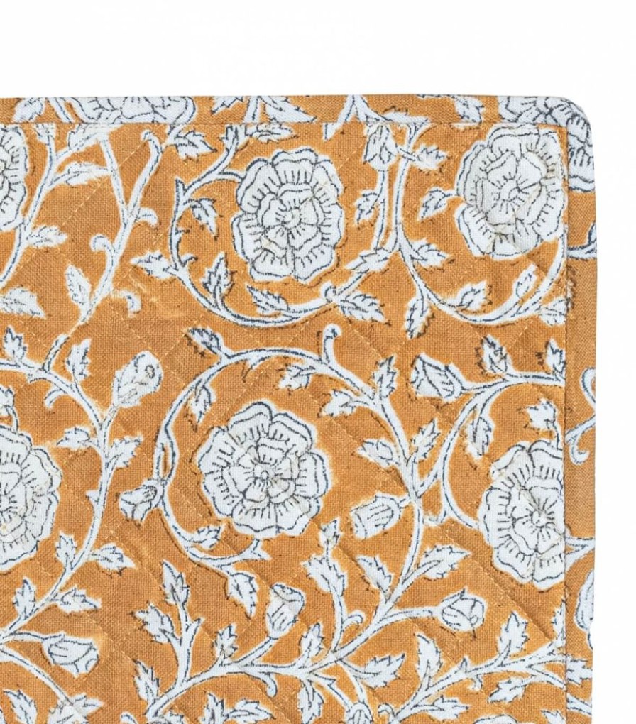 Linge De Table Jamini | Dessous De Plat Banna Bronze