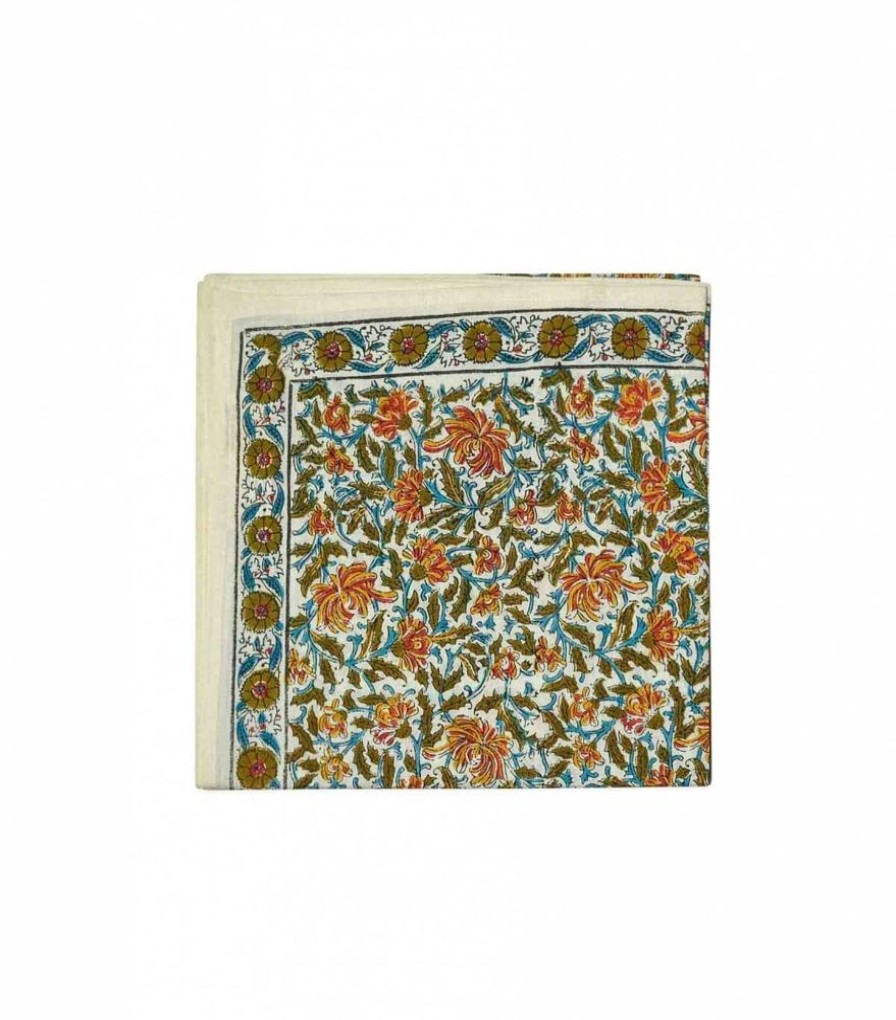 Mode Jamini | Foulard Indien Reema Olive