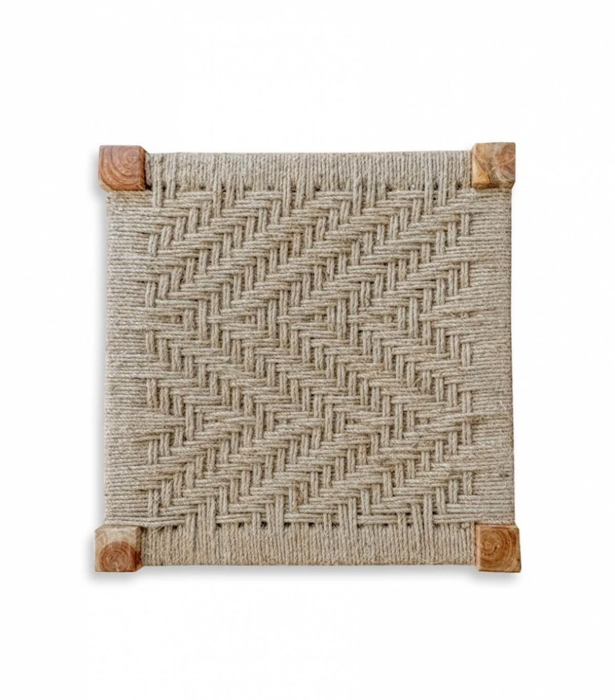 Deco & Linge De Maison Jamini | Tabouret Indien Mira