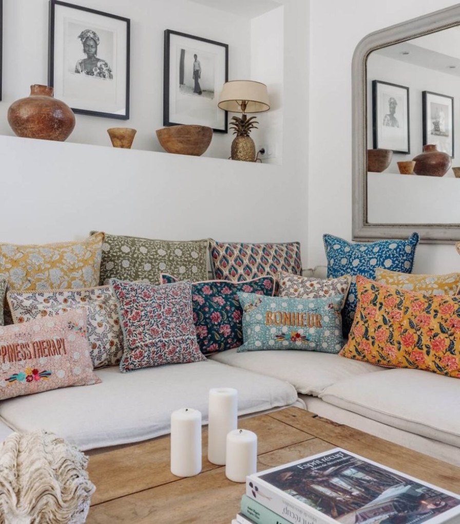 Deco & Linge De Maison Jamini | Housse De Coussin Banna