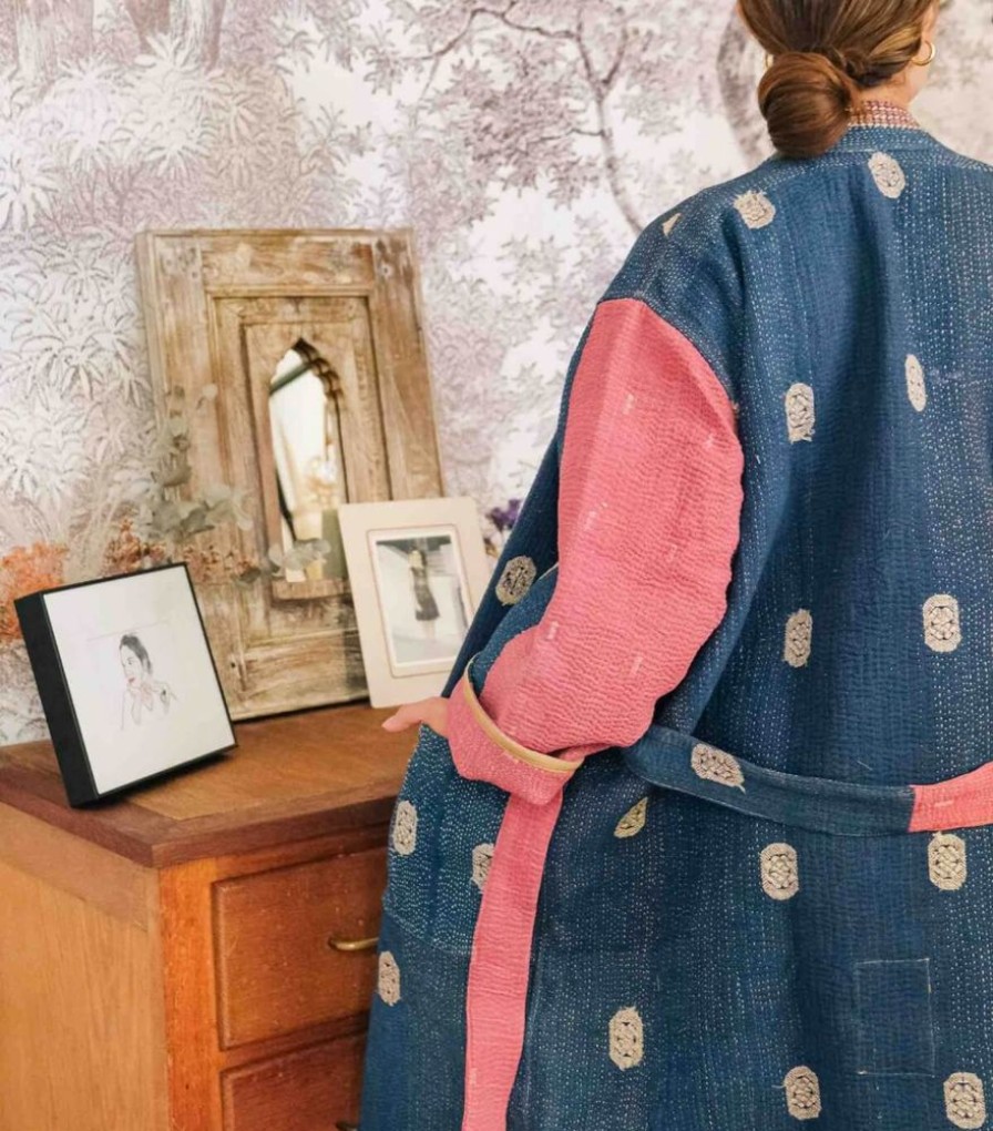 Mode Jamini | Veste En Kantha Vintage