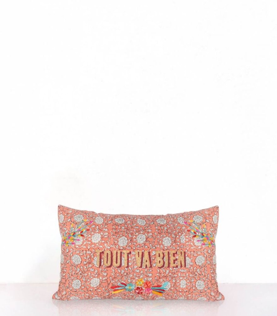 Deco & Linge De Maison Jamini | Housse De Coussin Bana Tvb Terracotta