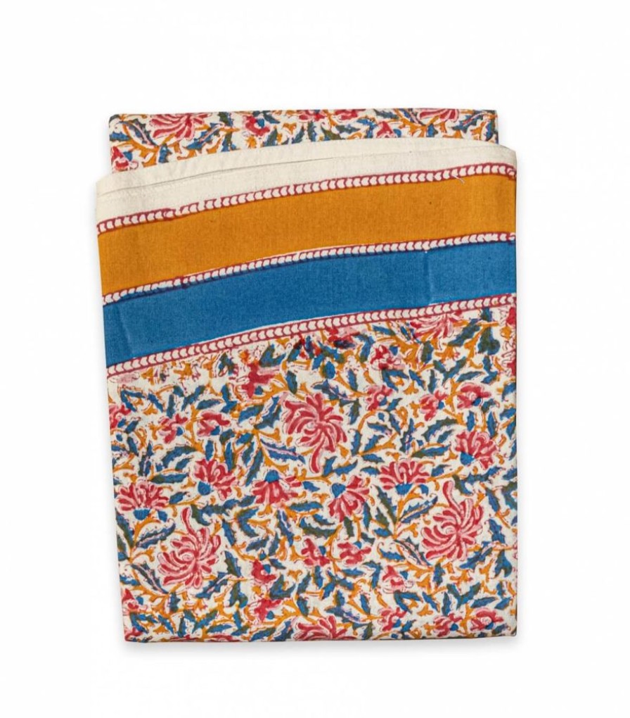 Linge De Table Jamini | Nappe Ronde Reema Bronze