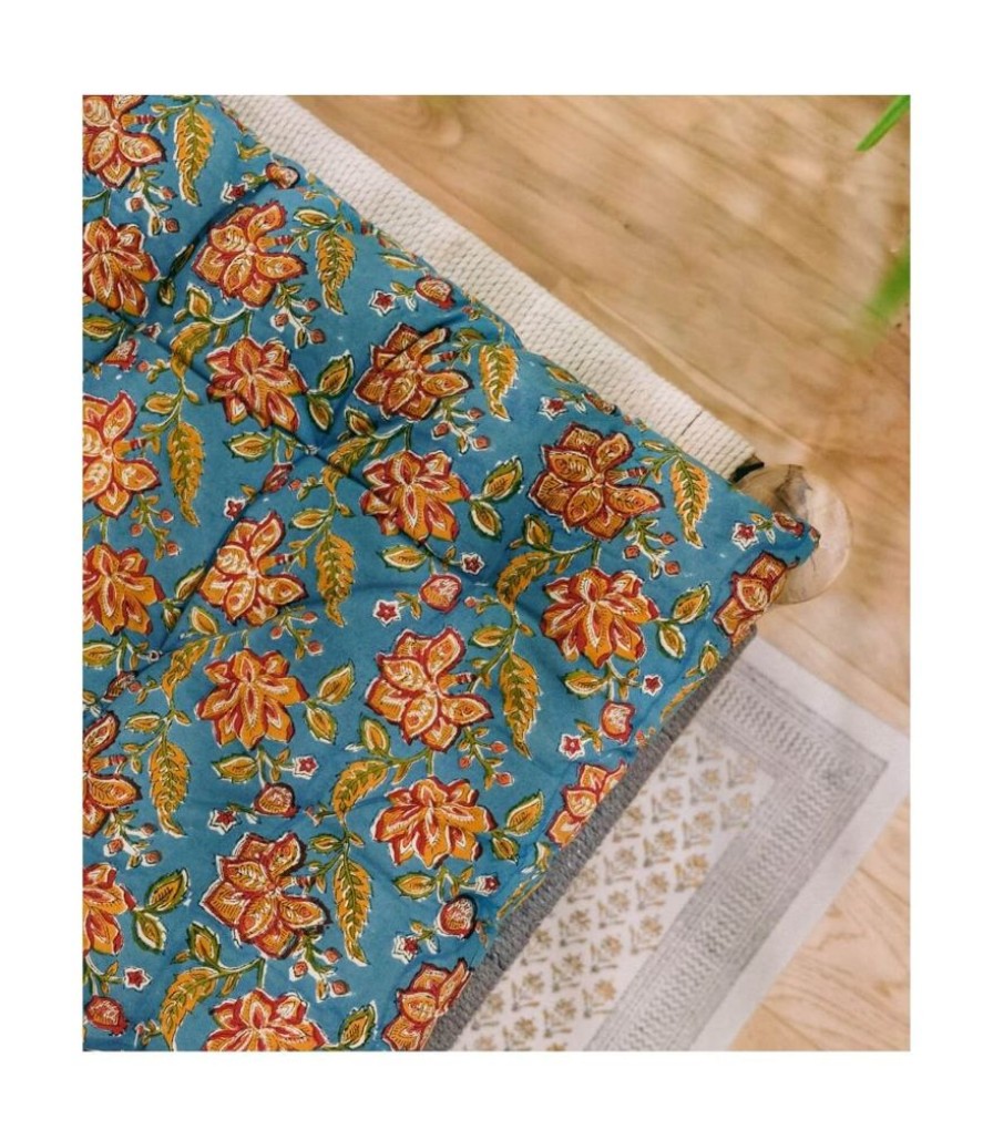 Deco & Linge De Maison Jamini | Matelas D'Assise Rang Bleu