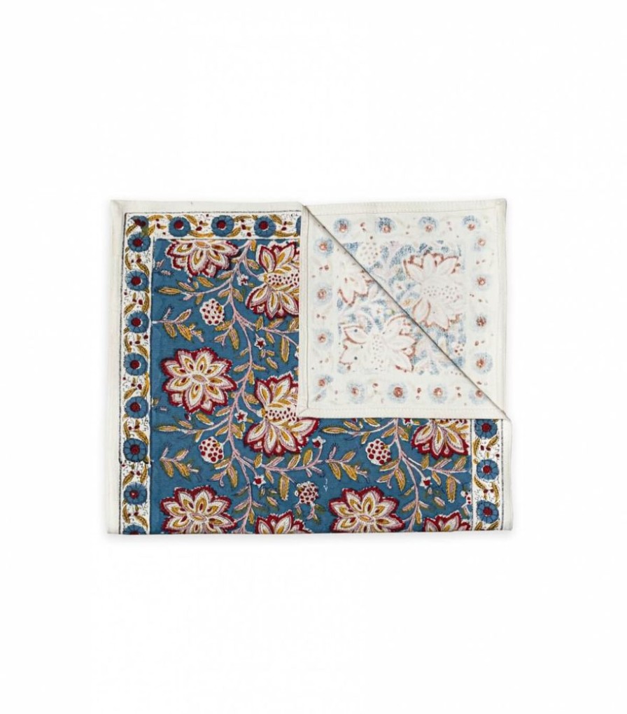 Linge De Table Jamini | Chemin De Table Louise Vert Pin