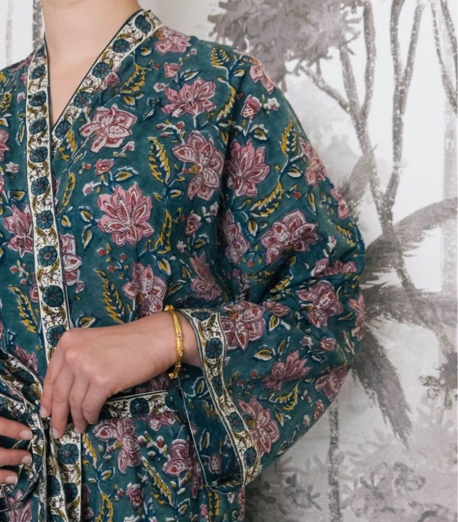 Mode Jamini | Kimono Coton Rang