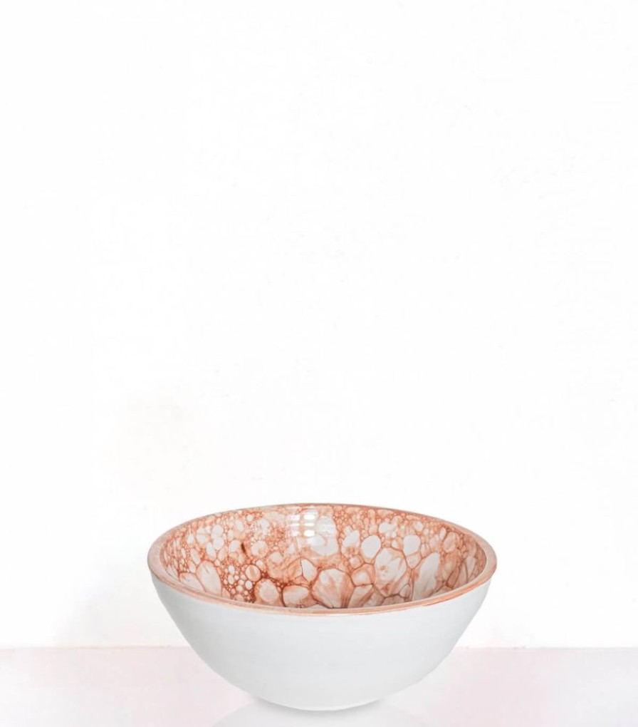 Deco & Linge De Maison Jamini | Saladier Ceramique Rouge