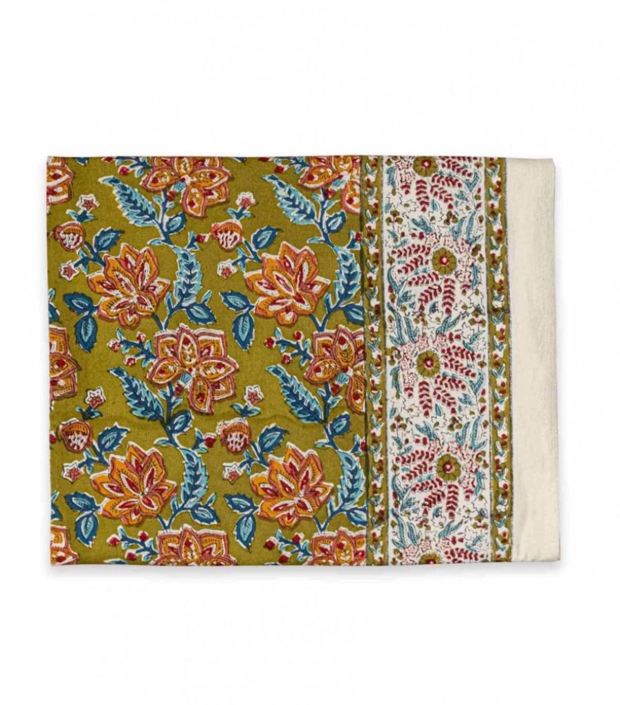 Linge De Table Jamini | Nappe 170X250 Rang Kaki