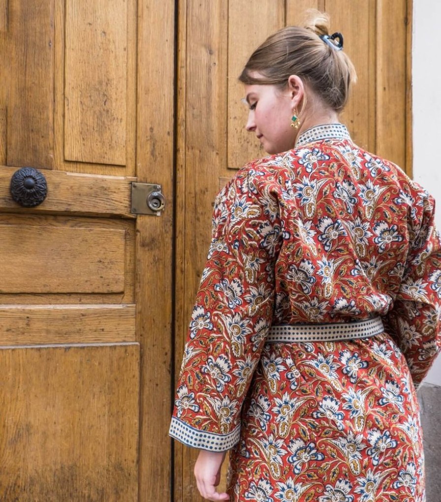 Mode Jamini | Kimono Teinture Naturelle Bada