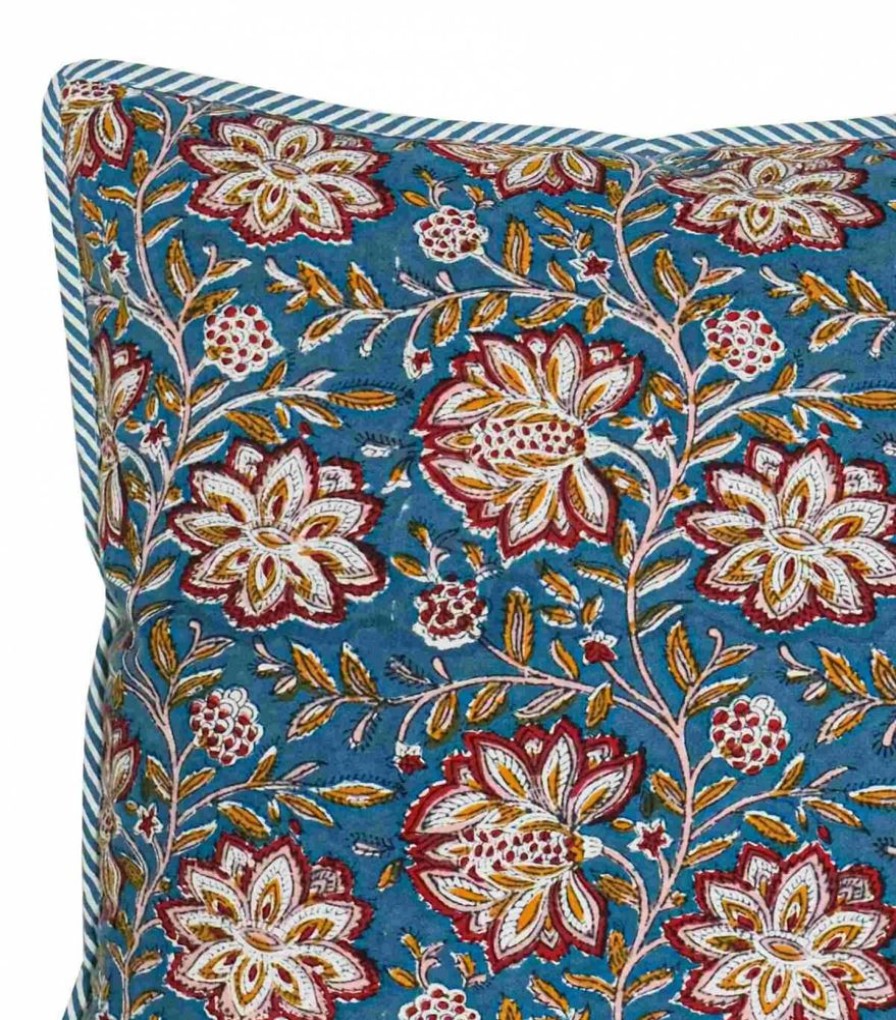 Deco & Linge De Maison Jamini | Taie D'Oreiller Louise Vert Pin