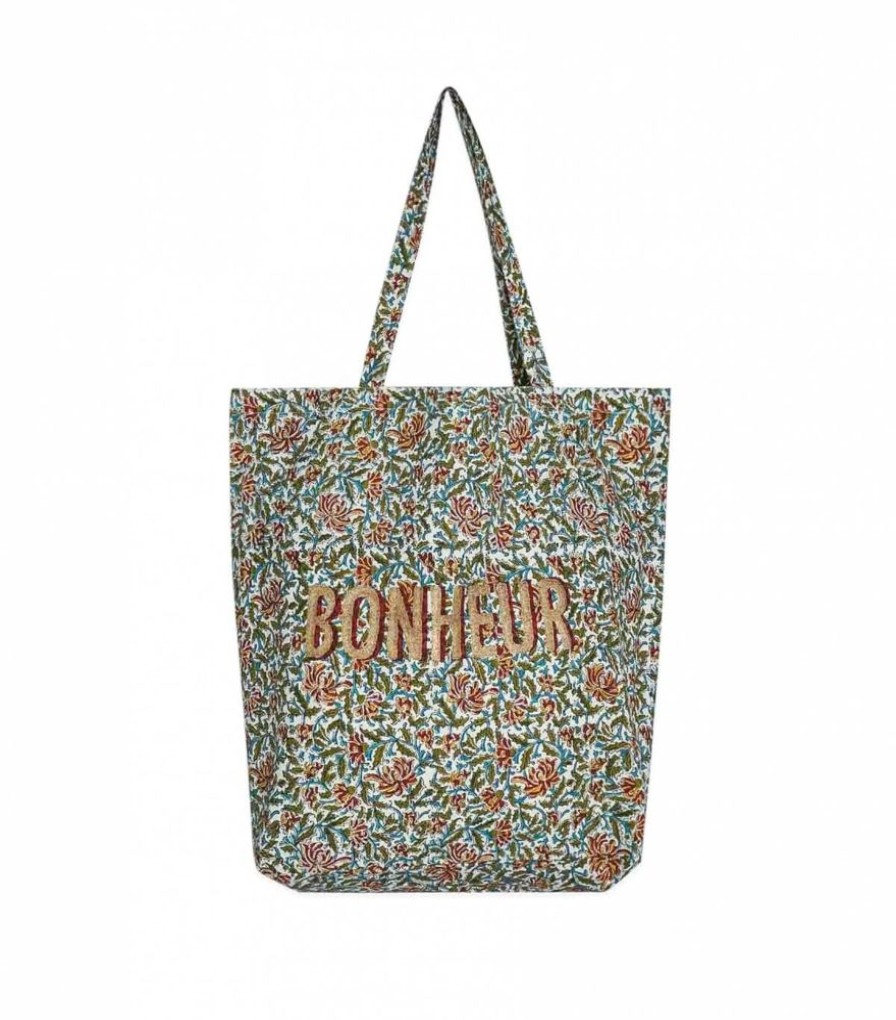 Sacs & Pochettes Jamini | Sac Cabas Indien B Reema Olive