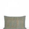 Deco & Linge De Maison Jamini | Housse De Coussin Rectangle Stripe Vert Pin