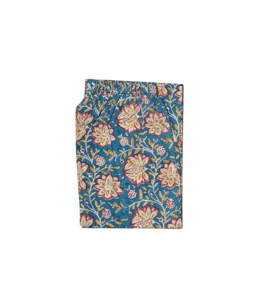 Mode Jamini | Pyjama Coton Louise Vert Pin