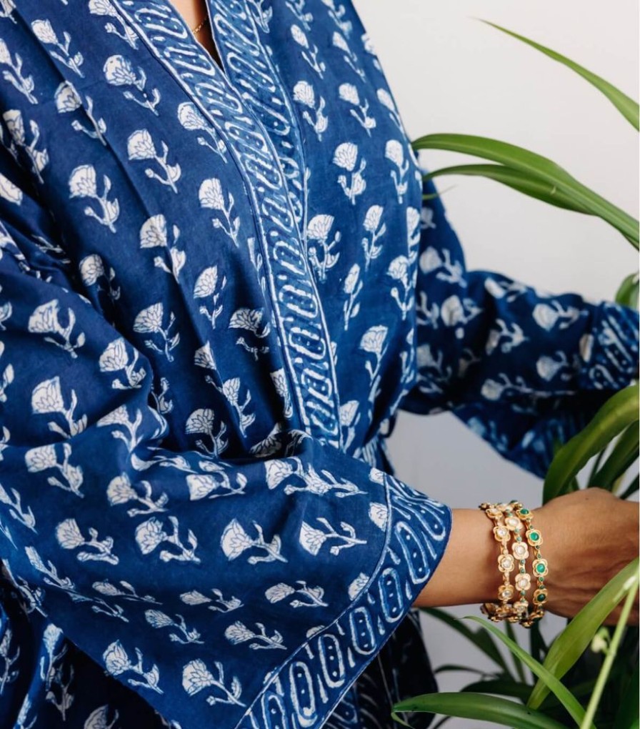 Mode Jamini | Kimono Indigo Chota