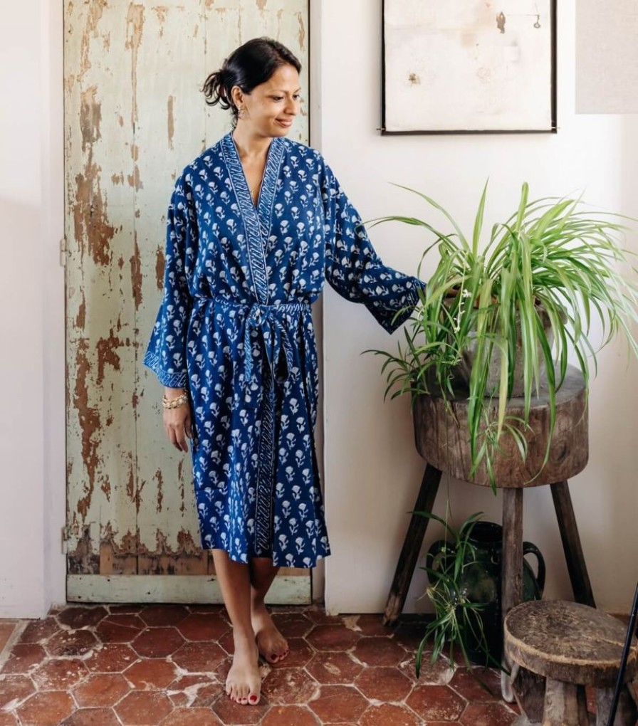 Mode Jamini | Kimono Indigo Chota