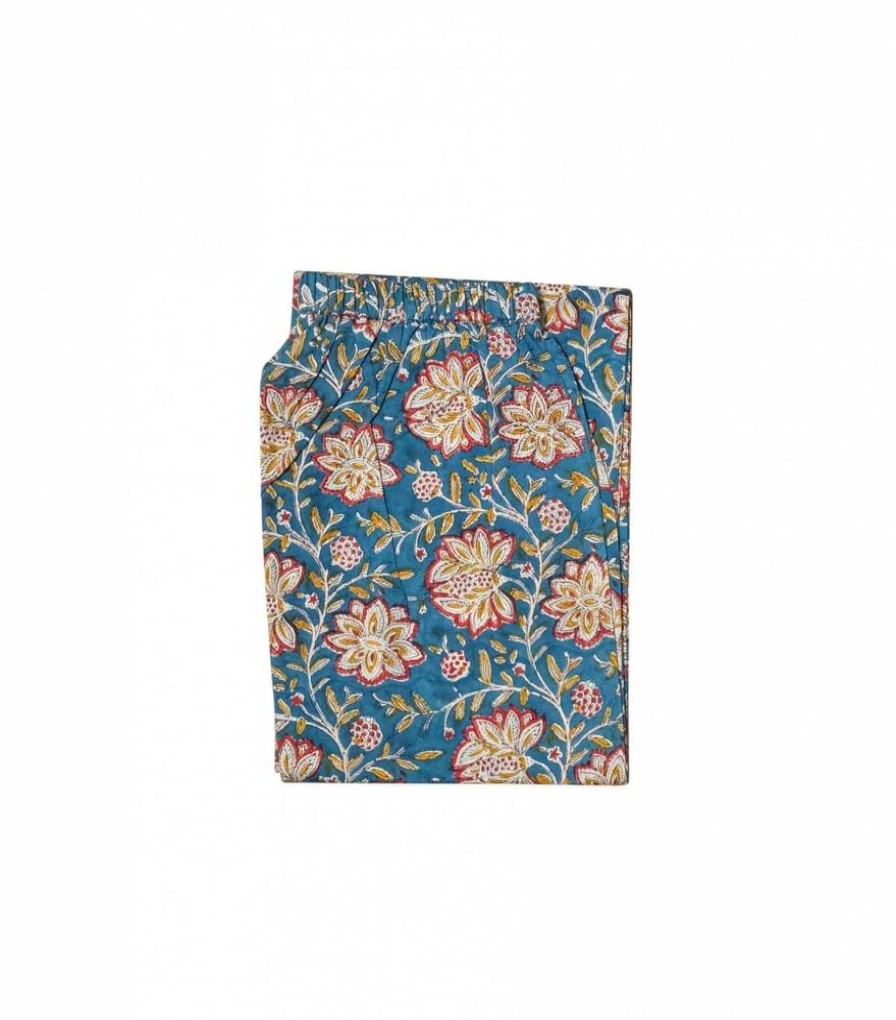 Mode Jamini | Pyjama Indien Louise Vert Pin