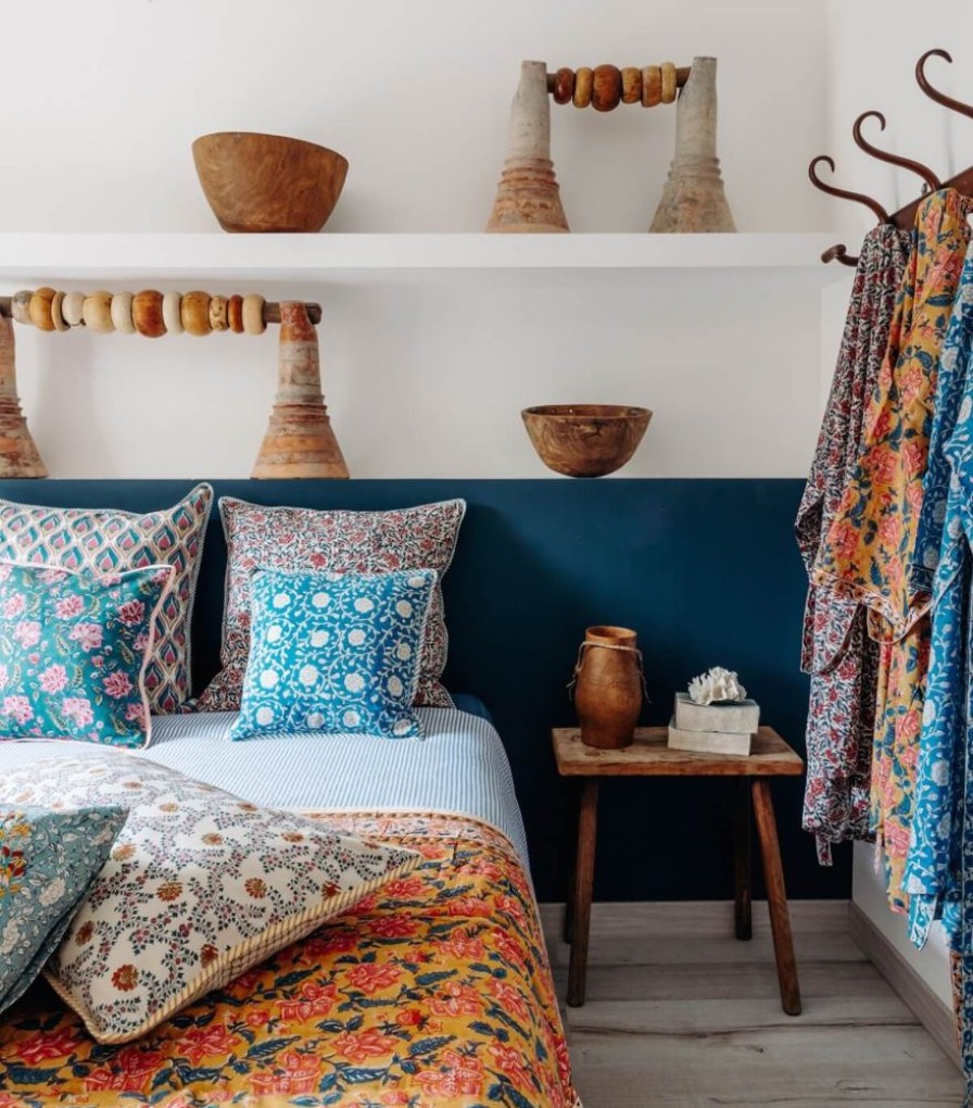 Deco & Linge De Maison Jamini | Edredon Indien Rang