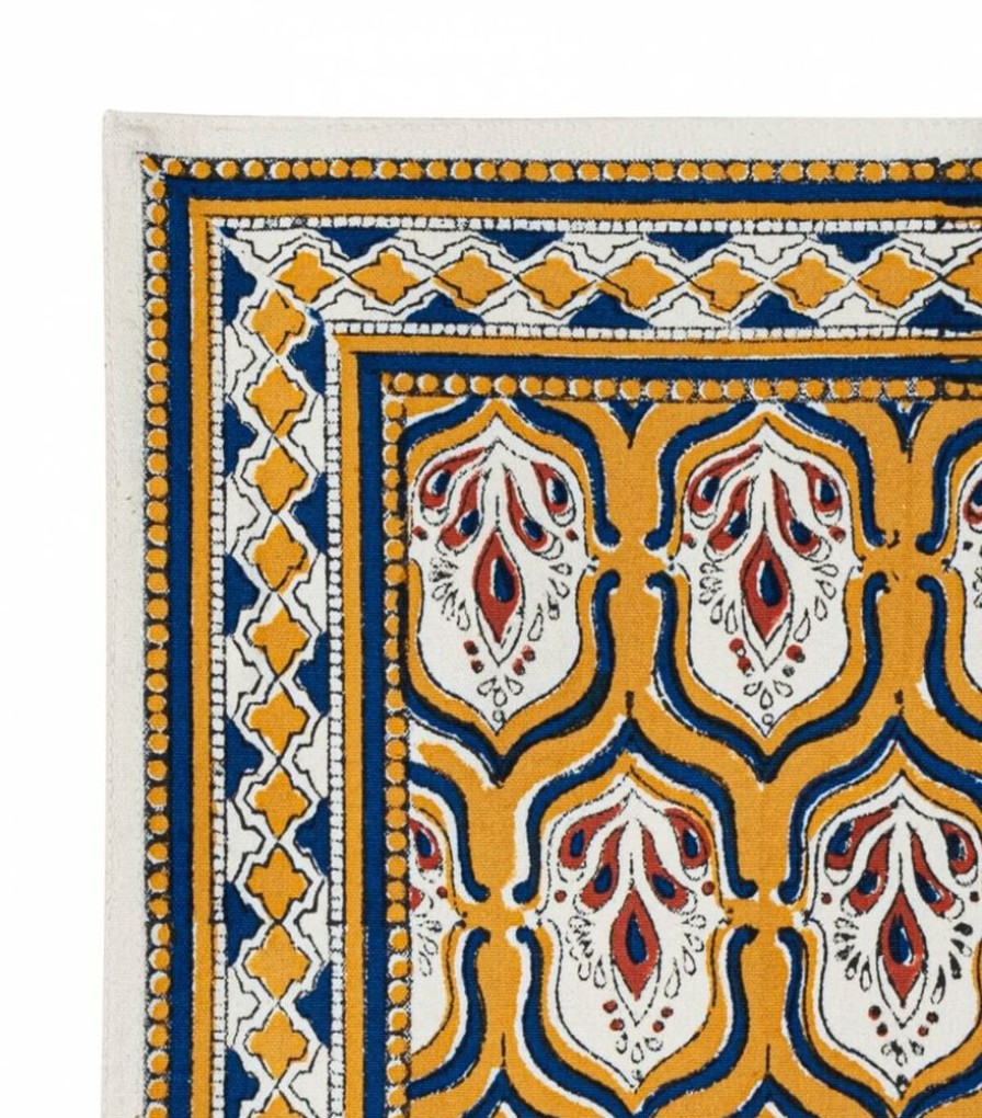 Linge De Table Jamini | Chemin De Table Pranjal Bronze
