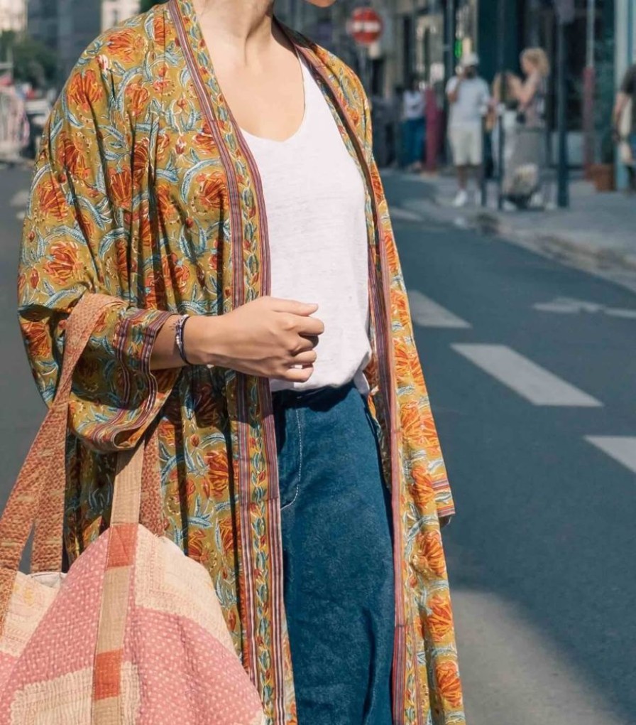 Mode Jamini | Kimono Jaipur Olive