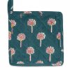 Linge De Table Jamini | Dessous De Plat Rani Vert Pin