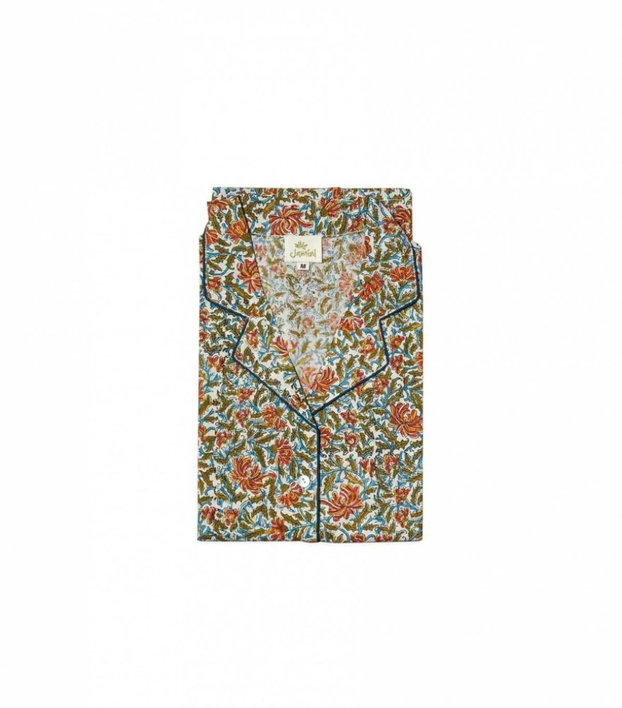 Mode Jamini | Pyjama Coton Reema Olive